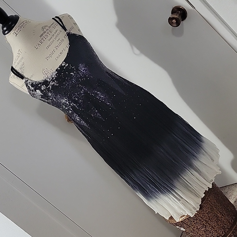 Free People Daydream Supernova Sequined Ombre Dress